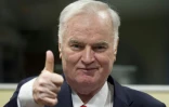 Ratko Mladic au Tribunal pénal international pour l'ex-Yougoslavie (TPIY), le 22 novembre 2017
