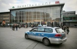 Une véhicule de police à Cologne le 5 janvier 2015