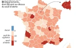 Covid-19 : incidence en France