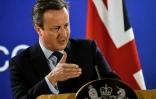 Le Premier ministre britannique David Cameron lors d'une conférence de presse le 28 juin 2016 à Bruxelles
