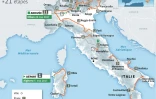 Tour d'Italie 2017: le parcours