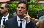 Le juge anticorruption Sergio Moro quitte la résidence de Jair Bolsonaro à Rio, le 1er novembre 2018