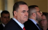 Israël Katz, alors ministre israélien des Affaires étrangères, le 7 octobre 2024 à Jérusalem