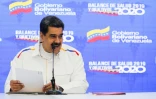 Le président vénézuélien Nicolas Maduro lors d'une rencontre avec des professionnels de la santé au palais présidentiel de Caracas, le 7 janvier 2020
