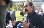 Le numéro un de la CGT Philippe Martinez, le 23 septembre 2015, à Paris