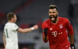 L'attaquant camerounais du Bayern Munich, Eric Maxim Choupo-Moting, buteur contre le Lokomotiv Moscou, lors de leur match de poule de Ligue des Champions, le 9 décembre 2020 à Munich