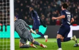 Ousmane Dembélé lors de la victoire du PSG contre Lille en Ligue 1 au Parc des Princes le 1er mars 2025