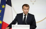 Le président français Emmanuel Macron lors d'une cérémonie au Palais de l'Elysée à Paris le 20 septembre 2021