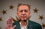 Le président turc Tayyip Erdogan s'apprête à prononcer un discours à Istanbul, le 31 mars  2019