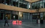 Les locaux d'Arte Ă Strasbourg, le 1er mars 2016