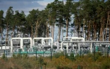 Des installations du gazoduc Nord Stream 1, à Lubmin, dans le nord-est de l'Allemagne, près de la frontière avec la Pologne, le 30 août 2022