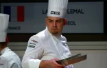 Le chef Laurent Lemal lors du Bocuse d'Or Europe à Budapest, le 11 mai 2016, où il avait remporté la quatrième place