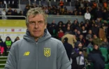 L'entraîneur de Nantes Christian Gourcuff lors d'un match contre Angers, le 21 décembre 2019 à La Beaujoire