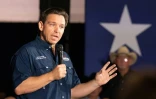 Le gouverneur de Floride Ron DeSantis, le 26 juin 2023 à Eagle Pass, au Texas