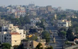 Vue du village chrétien de Qlayaa dans le sud du Liban, le 10 octobre 2024