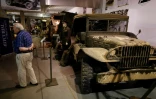 Des jeep exposées le 12 septembre 2016 au Normandy Tank Museum à Catz près de Caen
