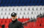 L'entraîneur de Lille, Christophe Galtier, lors du 8e de finale de la Coupe de France contre le Paris-SG, au Parc des Princes, le 17 mars 2021