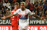 L'attaquant de l'OL Mariano Diaz au Roazhon Park de Rennes, le 11 août 2017