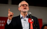 Le chef du Parti travailliste, Jeremy Corbyn, pendant sa campagne pour les législatives anticipées, le 11 décembre 2019 à Londres