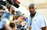 Le judoka français Teddy Riner, à l'Elysée le 23 août 2016