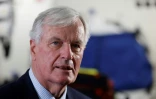 Le nouveau Premier ministre Michel Barnier au siège du SAMU de Paris, à l'hôpital Necker à Paris, pour sa première visite officielle depuis sa prise de fonction, le 7 septembre 2024