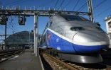 Le TGV Paris-Bordeaux dans la capitale girondine, le 2 juillet 2017 