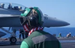 Des Marines américains à bord du USS Harry S. Truman en Méditerranée, le 7 juin 2016