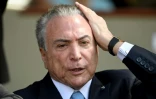 Le président brésilien Michel Temer, le 23 octobre 2017 à Brasilia