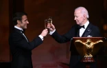 En France, Biden continuera Ă distance son duel avec Trump