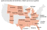 Etats-Unis : l'avortement menacé dans 26 Etats