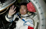 L'astronaute chinois Yang Liwei à son atterrissage en Mongolie-Intérieure le 16 octobre 2003