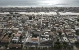 Vue aérienne de la ville de Saint-Louis, au Sénégal, le 29 juillet 2026