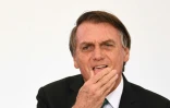 Le président brésilien Jair Bolsonaro  au palais du Planalto à Brasilia, le 9 décembre 2021