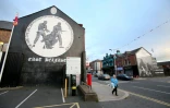 Des fresques à la gloire des groupes de défense loyalistes, le 17 octobre 2017 à Belfast