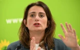 La cheffe d'EELV Marine Tondelier à Paris, le 12 janvier 2023