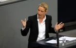 Alice Weidel, dirigeante du parti allemand AfD, au Bundestag à Berlin, le 4 juillet 2018