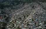 Vue aérienne de Port-au-Prince le 7 mars 2024