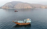 Des navires au large de la péninsule omanaise de Moussandam, prÚs du détroit d'Ormuz, le 27 juin 2026