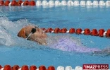 Laure Manaudou au meeting de natation de Saint-Paul 2008 en décembre 2008