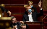 Adrien Quatennens à l'Assemblée nationale le 13 octobre 2020