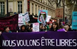 Manifestation contre les violences sexistes et sexuelles Ă Paris le 24 novembre 2018