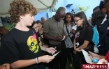 Vendredi 25 Septembre 2009

Lilian Thuram avec des collégiens