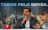 Le candidat du Parti des Travailleurs à l'élection présidentielle brésilienne Fernando Haddad, le 18 octobre 2018