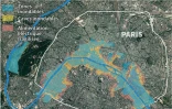 Paris : les zones inondables