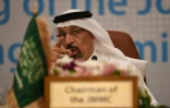 Le ministre saoudien de l'Energie, Khaled al-Falih, lors d'une réunion de l'Opep, le 19 mai 2019 à Jeddah
