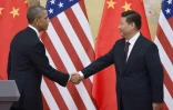 Barack Obama et Xi Jinping le 12 novembre 2014 à Pékin