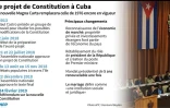 Le projet de Constitution à Cuba