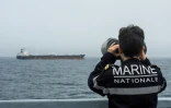 La Marine française observe le pétrolier Le Tagor le 1er juin 2026 dans l'oéan Atlantique