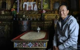 L'ancien prince Jigme Singi Palbar Bista, à Lo Manthang, le 18 juin 2016