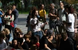Des étudiants manifestent à Nantes, le 2 octobre 2026